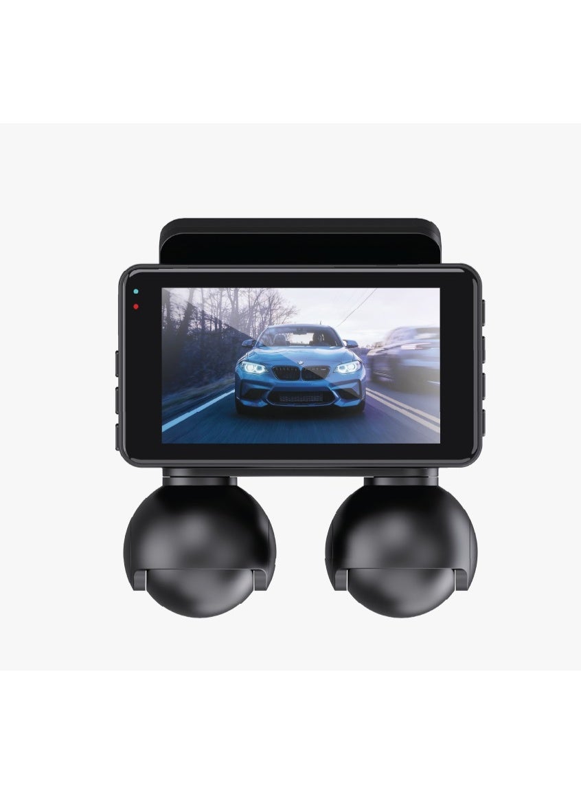 Compare Sentra Dash Camera  4Lens 2K Recording System  Front, Cabin & Rear Coverage  GPS Tracking  Smart App Control  360° Rotatable Interior Cameras  3 IPS Display  Black at KSA Price