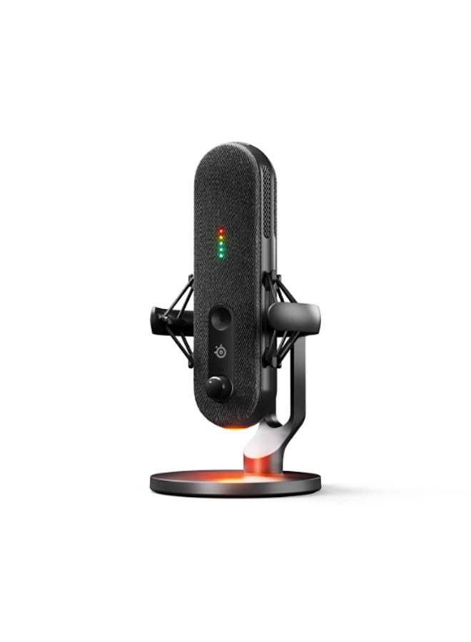 Compare SteelSeries Alias  Gaming Microphone, 3X Bigger Capsule  USBC Condenser Mic captures a wide vocal range with a Capsule up to 3X Larger than other Mics at KSA Price