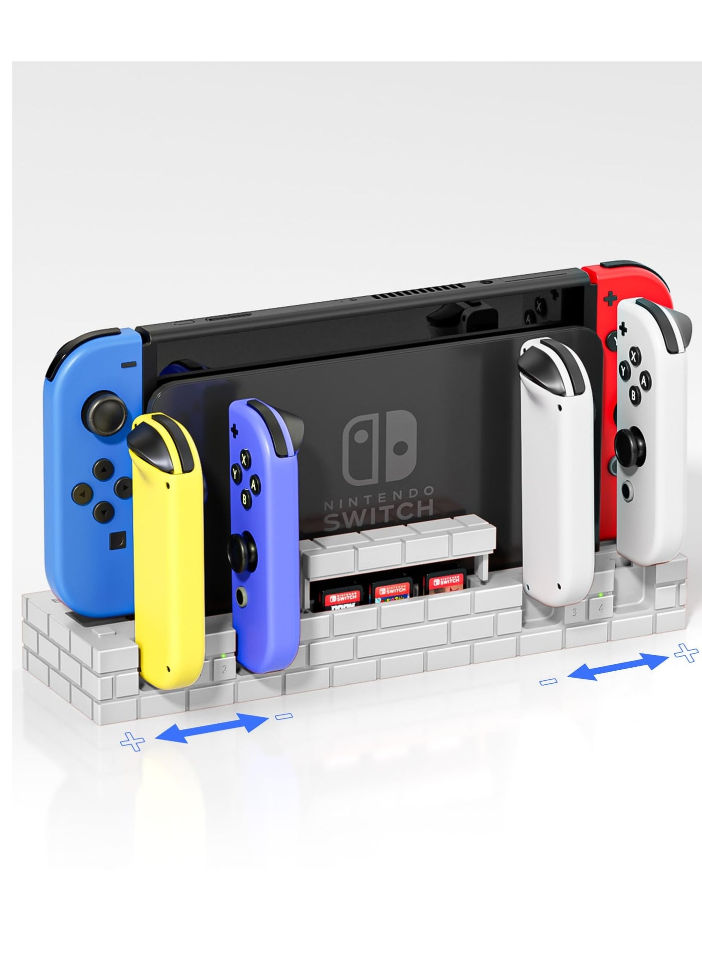 Switch Controller Charging Dock Station Compatible…