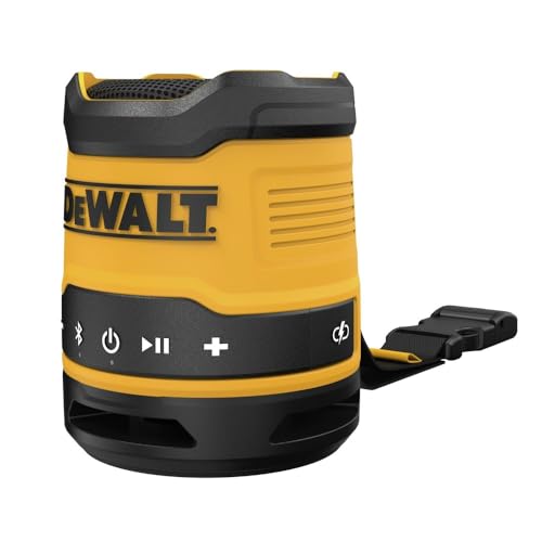 Compare DEWALT Bluetooth Speaker, USBC Rechargeable, Jobsite DCR008 at KSA Price