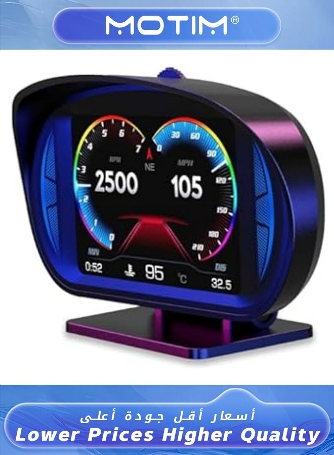 OBD2 Digital Speedometer with Digital Multi Function…