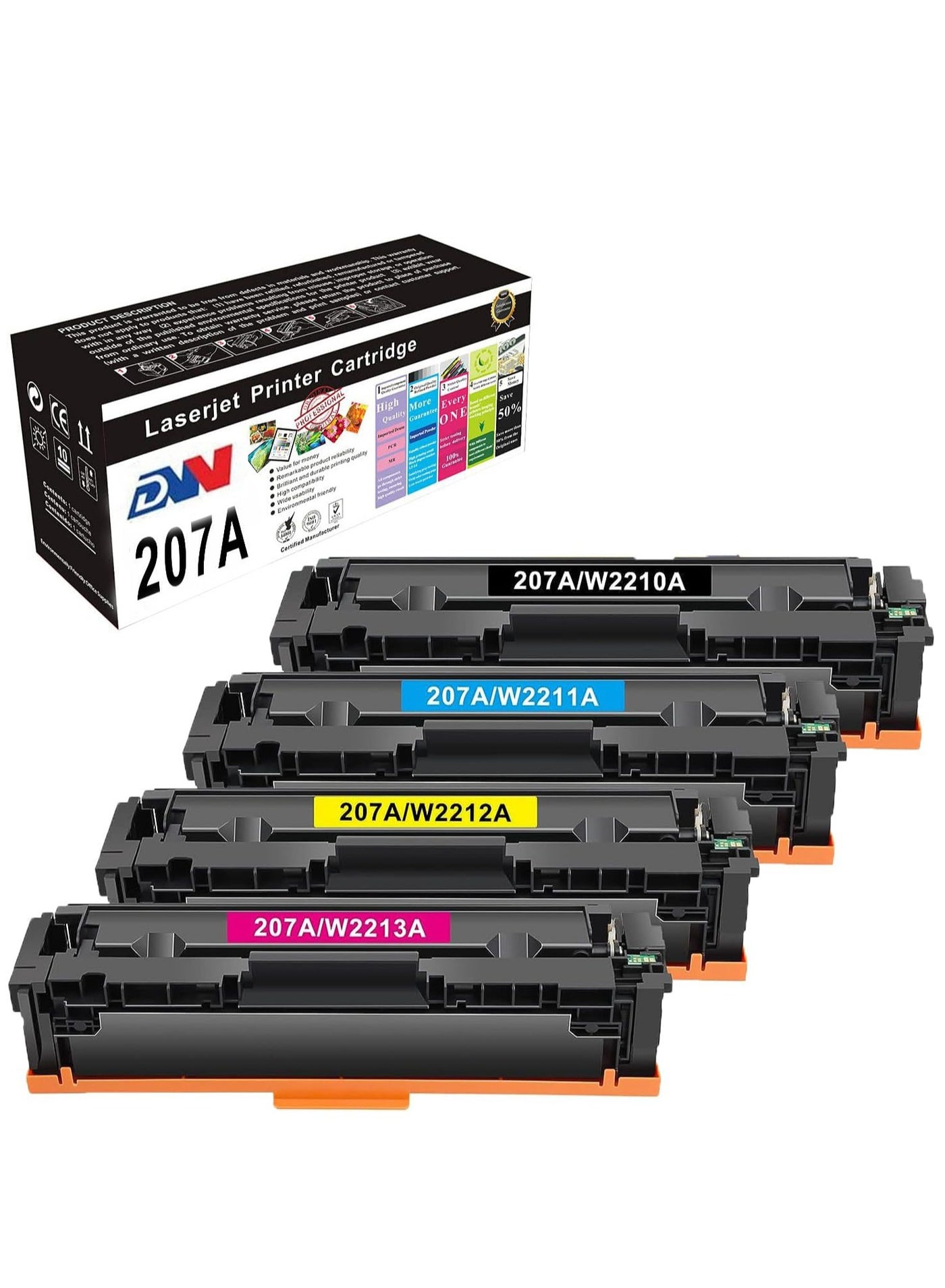 207A Compatible Toner Cartridge Replacement for…