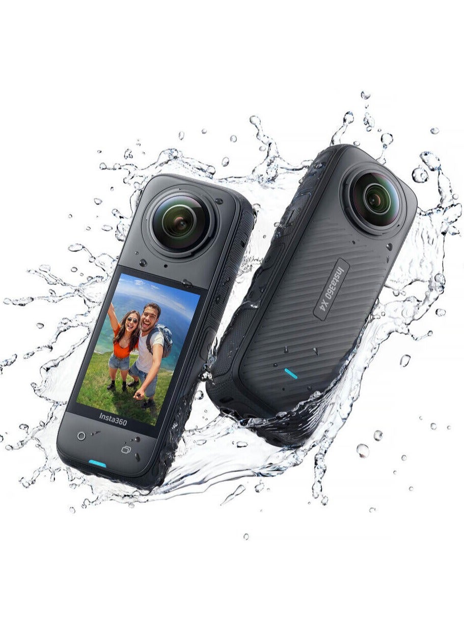 X4-8K Waterproof 360 Action Camera, 4K Wide-Angle…