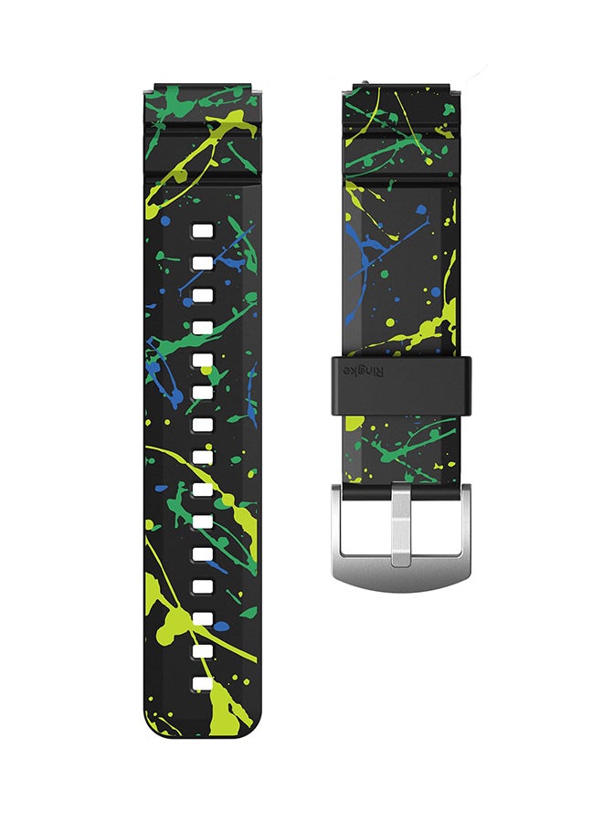Rubber One Bold Watch Band For Samsung Galaxy…