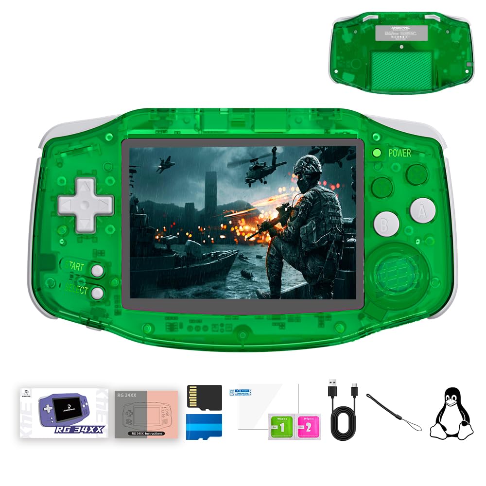 RG 34XX Retro Handheld Game Console Linux 64bit…