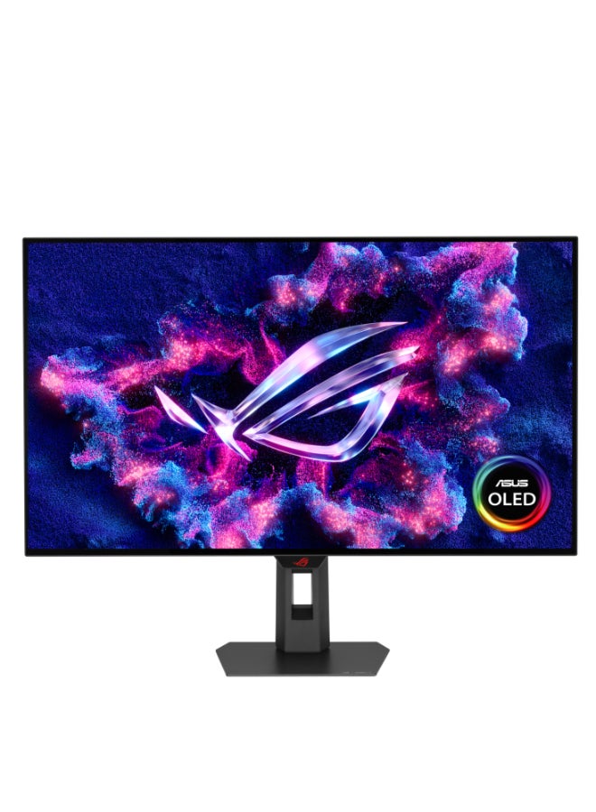 Compare ROG Strix OLED XG32UCWG 32 4K UHD Gaming Monitor, 3840x2160, 165Hz, 0.03ms GTG, HDR True Black 400, DCIP3 99%, DisplayPort 1.4, HDMI 2.1, USBC 15W PD, KVM, AntiBurnIn, Adjustable Stand, TrueBlack Glossy Panel | 90LM0BX0B at KSA Price