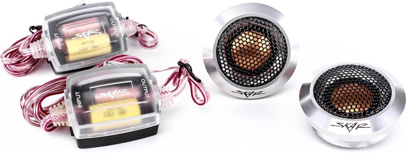 Compare Skar Audio SPXT Max Power Elite Neodymium Dome Tweeters at KSA Price