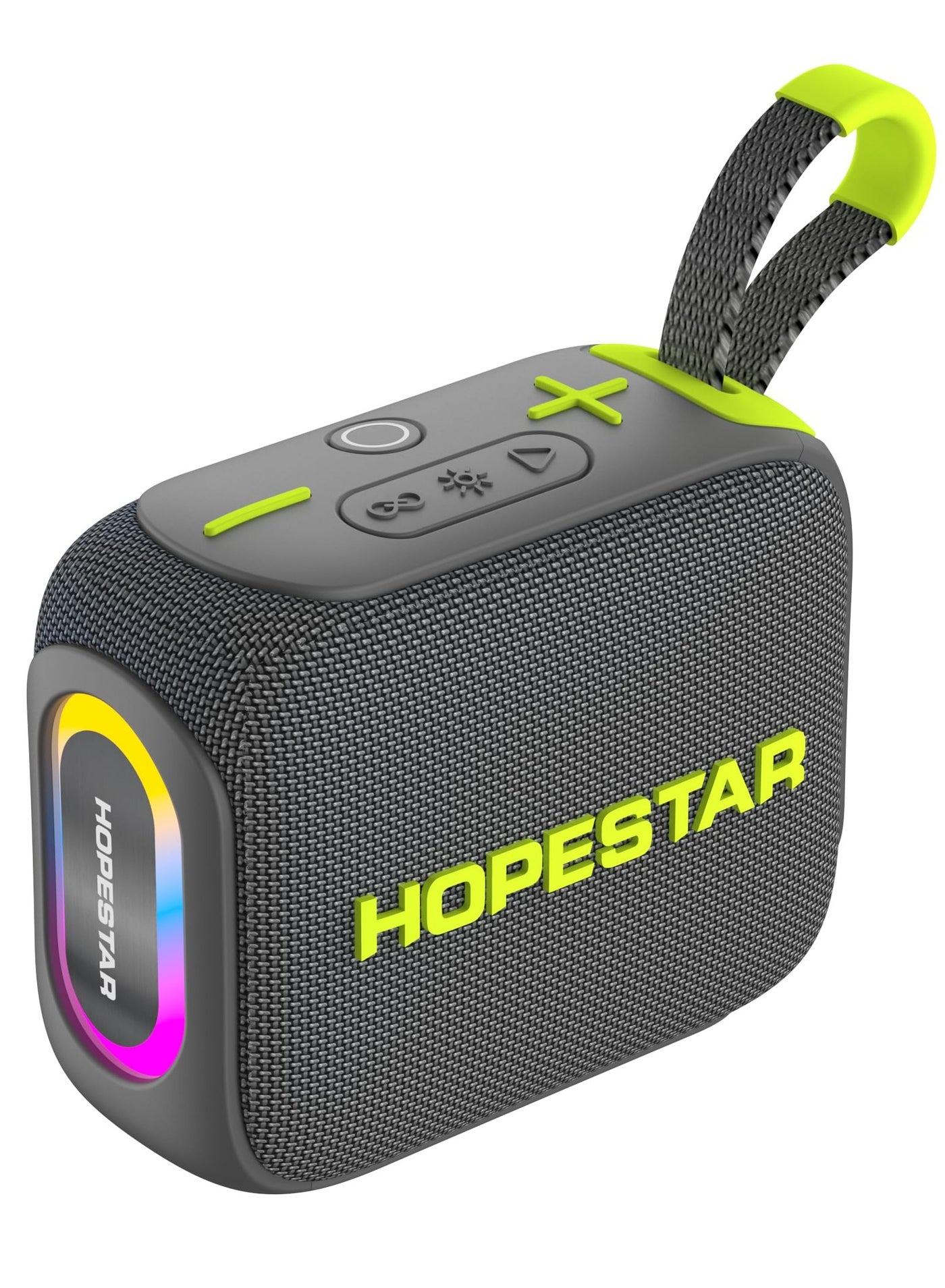 Compare H66 10W Mini Bluetooth Speaker | Portable IPX7 Waterproof Wireless Speaker with Bluetooth 5.3, 360° Surround Sound, RGB Light Show, TWS Pairing, 6H Playtime, Shockproof Design, TF Card & AUX Support | Outdoor Travel, Camping, Party Sound System at KSA Price