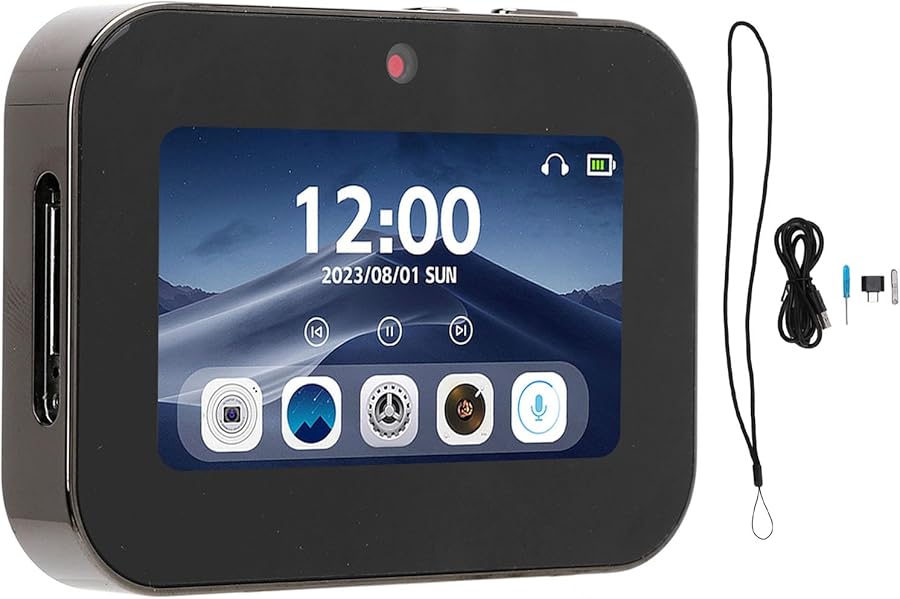 4K Digital Camera 64MP Touchscreen 120 Degree…