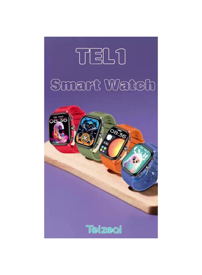 T1 1.5 Inch AMOLED Display Smart Watch With…