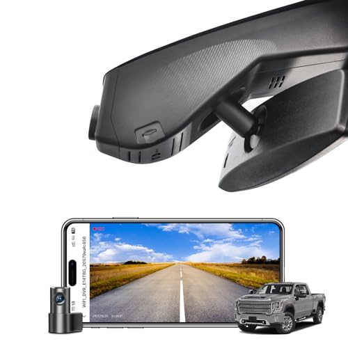 Mangoal Front 4K Rear 1080P Dash Cam for…