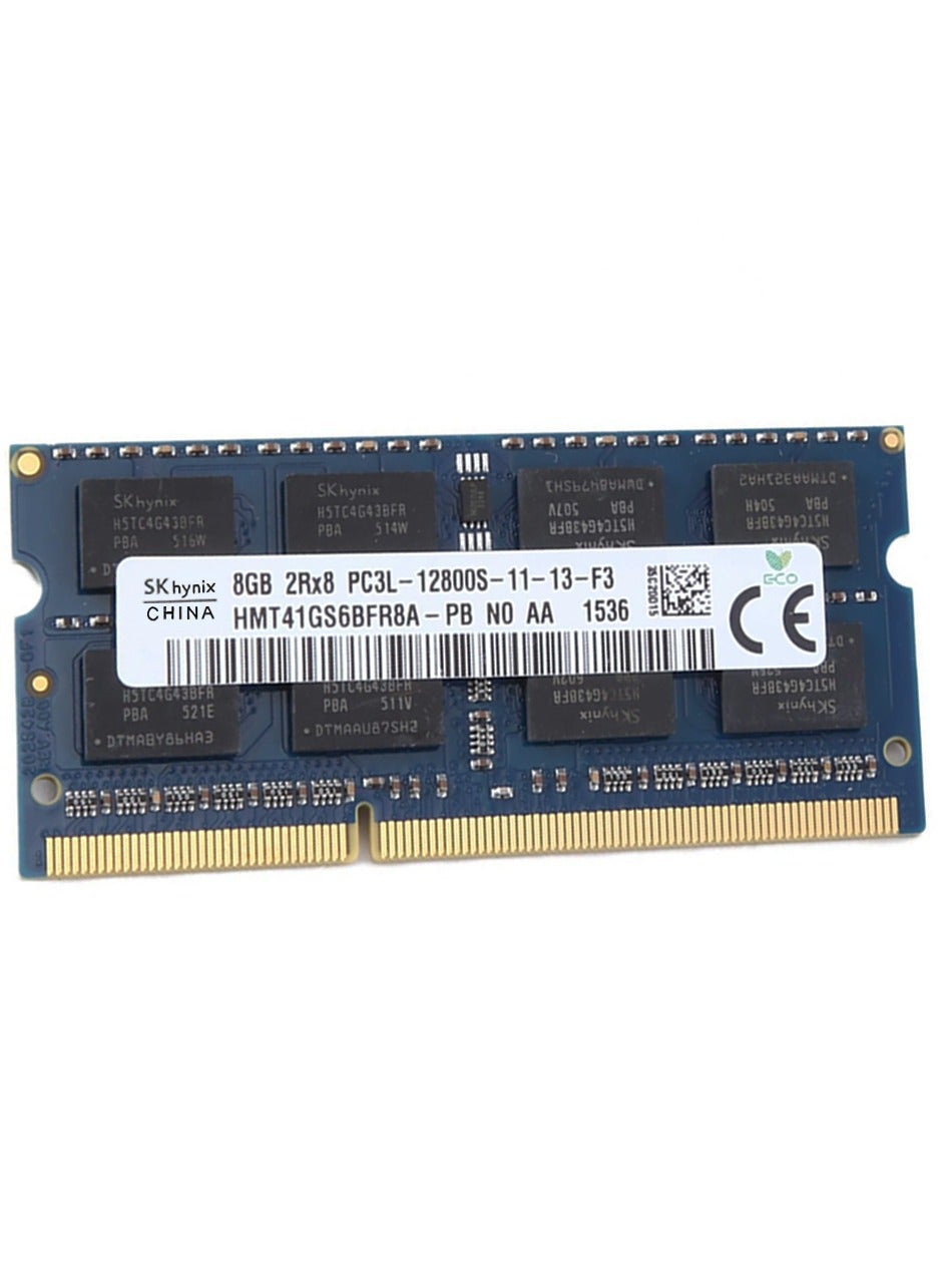 Compare Hynix Laptop RAM Memory 8GB DDR3 PC3L12800S 1.35V1.5V 204pin 1600MHz SODIMM Compatible with Dell, HP, Lenovo, And More Laptops HMT41GS6BFR8APB N0 AA at KSA Price