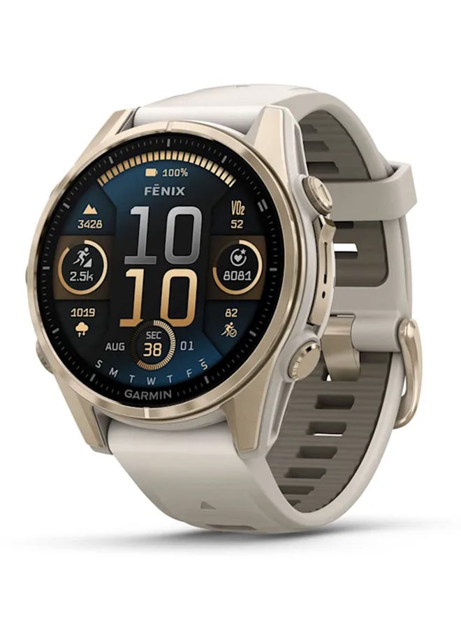Compare Fenix 8   43MM  Up To 29 Days Battery Life  1.3inch Amoled Display, Scratch Resistant, Sapphire Crystal, Heart Rate Monitor, All Day Stress Monitor, Offline Voice Command, Calling Features, Super Bright LED Flashligh at KSA Price
