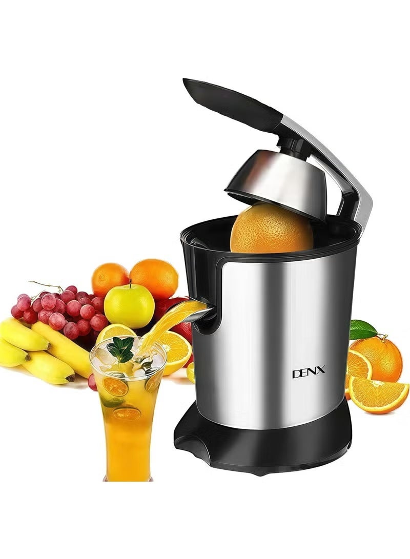 Electric Citrus Juicer 130W – Stainless Steel Juice…