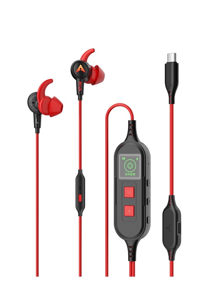 PIVA S6PRO-AR Gaming Headset Type-C RGB Lighting…