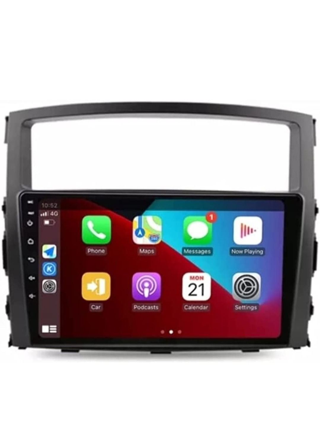 Compare Android Screen For Mitsubishi Pajero V80 V90 2006 To 2019 4GB RAM Support Apple Carplay Android Auto Wireless QLED Touch Screen DSP AHD Camera Included SIM Card Support Bluetooth at KSA Price