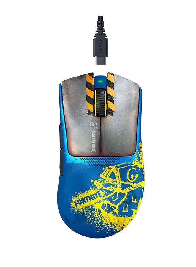 Compare DeathAdder V3 Pro Wireless Gaming Mouse: 63g Lightweight  Focus Pro 30K Optical Sensor  Optical Switches Gen3  HyperSpeed Wireless  5 Programmable Buttons  90 Hr Battery  Fortnite Edition at KSA Price