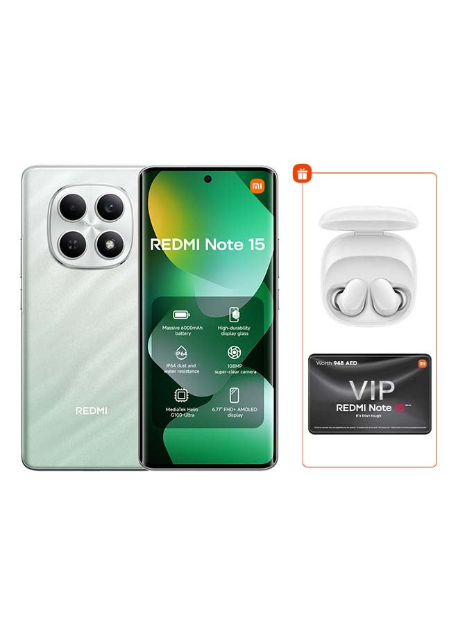 Redmi Note 15 Dual SIM 4G Forest Green 8G…