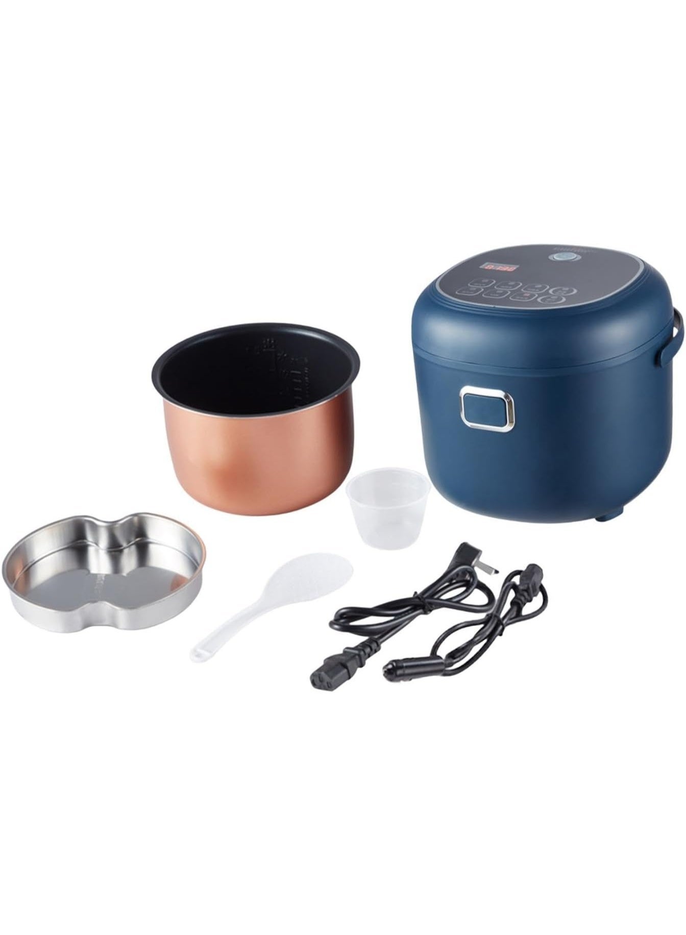 Electric Rice Cooker 2L Portable for Car…