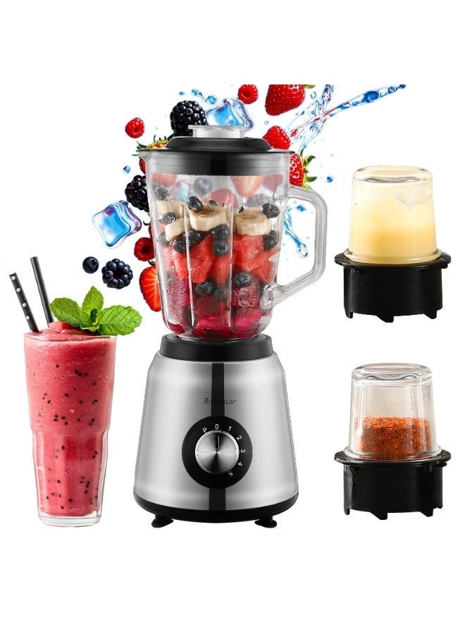 Blender Mixer Grinder for Juices Smoothies Milkshakes…