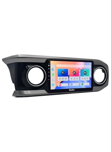 Compare Dasaita 102 Car Stereo for Toyota Tacoma 20162022 Wireless CarPlay Android Auto QLED Touchscreen Android 13 6GB RAM 64GB ROM 4G LTE5G WiFi GPS Navigation at KSA Price