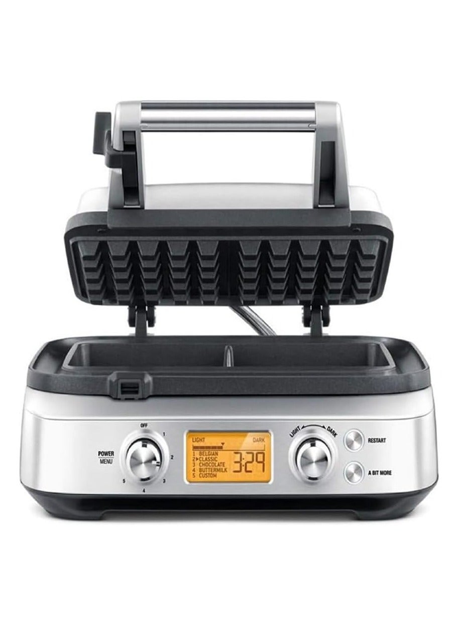 Compare The Smart Waffle Pro Belgian Waflle Maker with Non Stick Surface & 12 Browning Settings UAE Version, 2 Year Manufacturer Warranty at KSA Price