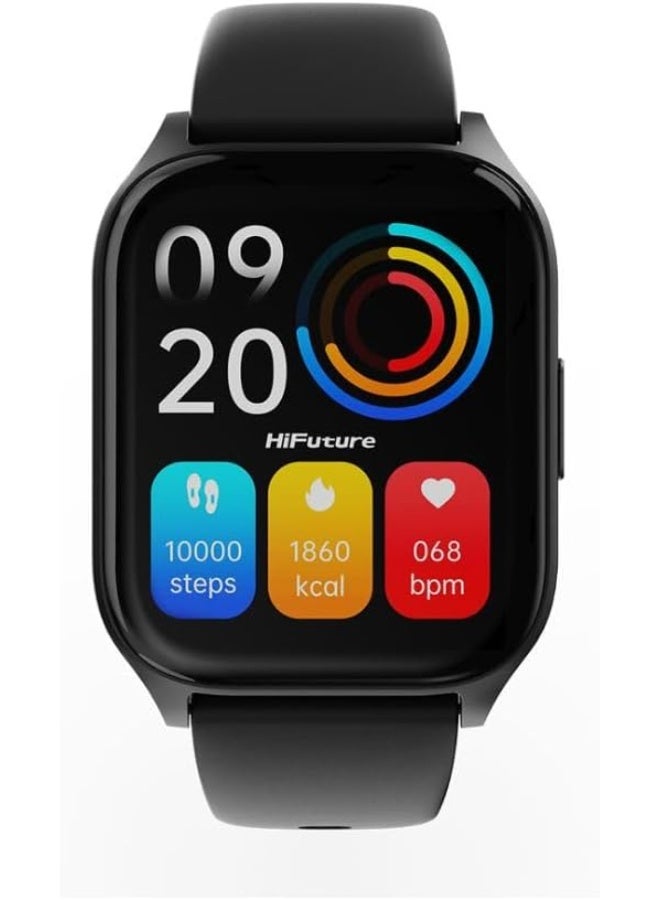 HiFuture AX100 Smart Watch – Black | 1.83