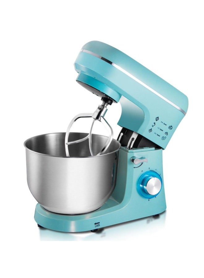 Compare 5.5L Electric Stand Mixer with Stainless Steel Bowl, 6 Speed Kitchen Mixer for Baking with Dough Hook, Beater & Whisk at KSA Price