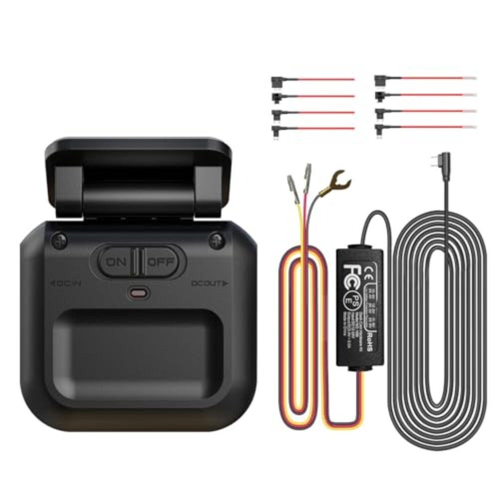 Compare TypeC Hardwire Kit with Radar Detection, Suitable for V7V8PLUSV8ProV90 TypeC Interface Dash Cam, 12V24V to 5V2.5A at KSA Price