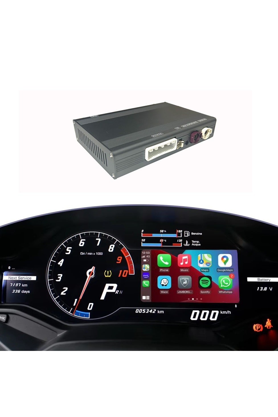 Compare Raymos Wireless CarPlay & Android Auto Linux Interface System for Lamborghini – Smart Multimedia Upgrade for Lamborghini at KSA Price