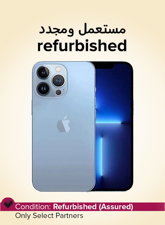 Compare Refurbished  iPhone 13 Pro 256GB Sierra Blue 5G With Facetime  International Version at KSA Price