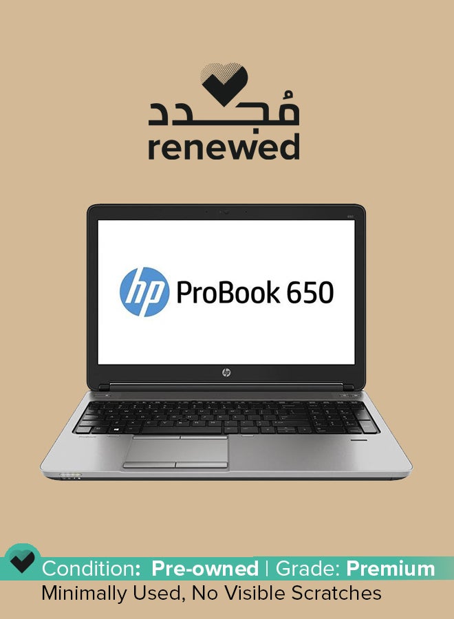 Compare Renewed  Probook 650 G1 2014 Laptop With 15.6Inch Display, Intel Core i5 Processor4th Gen8GB RAM256GB SSDIntel HD Graphics Black at KSA Price