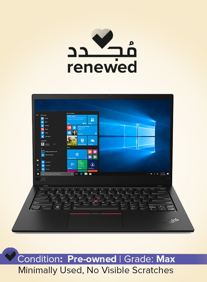 Compare Renewed  ThinkPad X1 Carbon Gen 7 Laptop With 14Inch Touch  Full HD Display,Intel Core i58365UQuad Core8th Gen8GB RAM256GB SSD‎Intel HD 630 GraphicsWindows 10 Pro English Deep Black at KSA Price