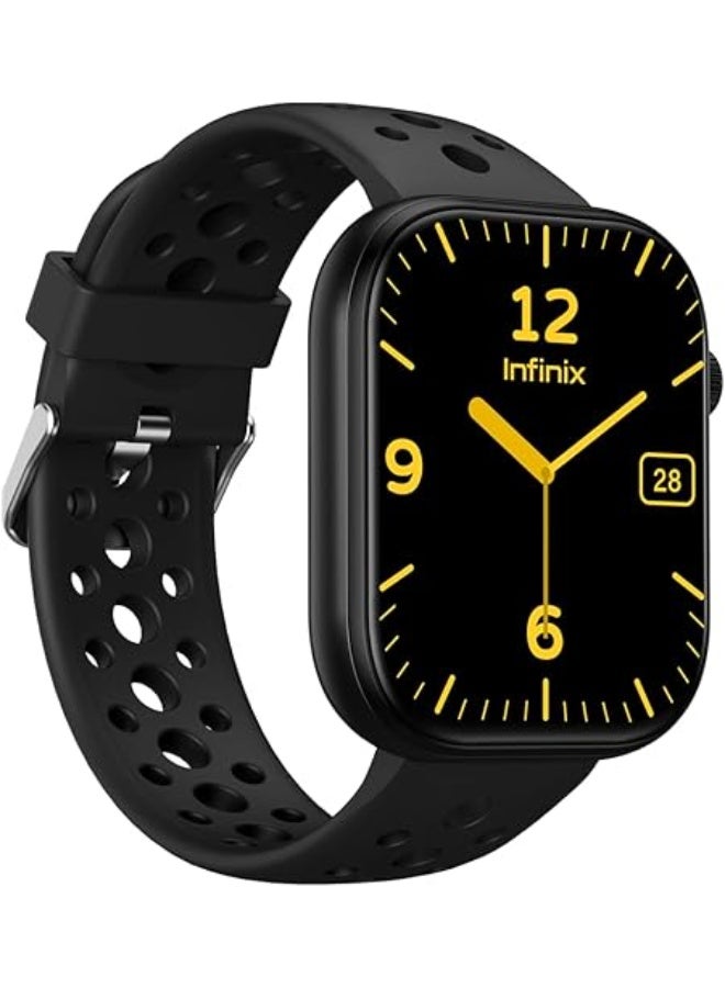 Compare 300 mAh XWatch H4 XW4L Black,2.04 full touch HD screen, IP68 Waterproof, 10 days Normal usage time, BT V5.3, 45g,Heart rate,SPO2,300mAh battery, magnetic charging, supports call Black at KSA Price