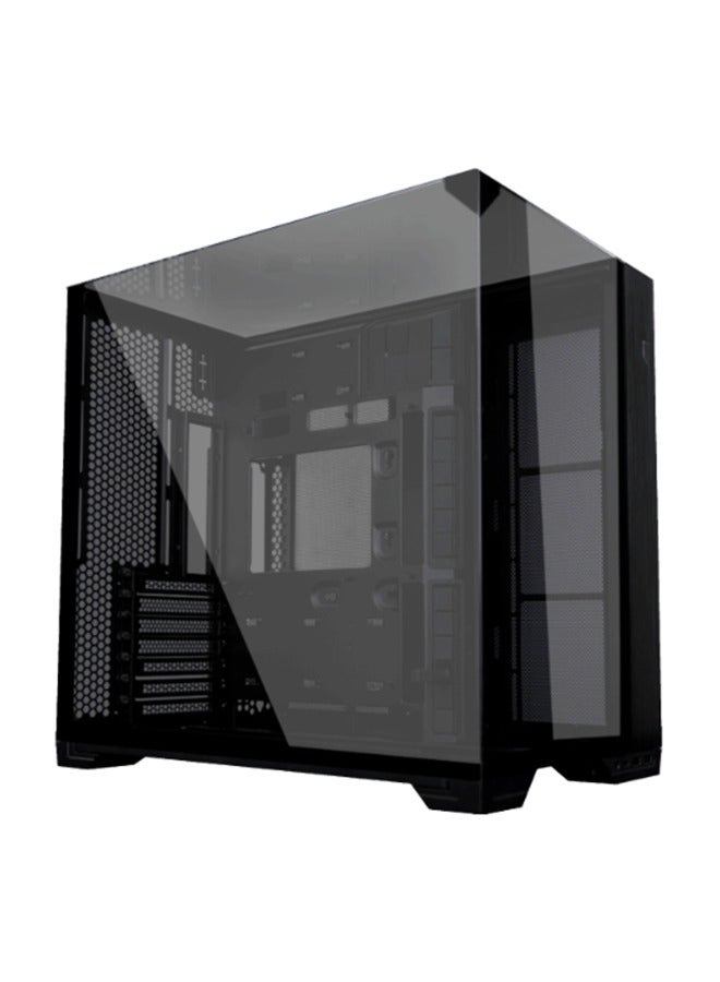 Compare O11 Vision Compact Black – Premium Tower Chassis with Dual Tempered Glass Panels, ATXEATX Support, 408mm GPU Clearance, Extensive Cooling Options, USB 3.1 TypeC, and ToolLess Drive Installation in Sleek Black Finish | G99.011VPX.00 at KSA Price