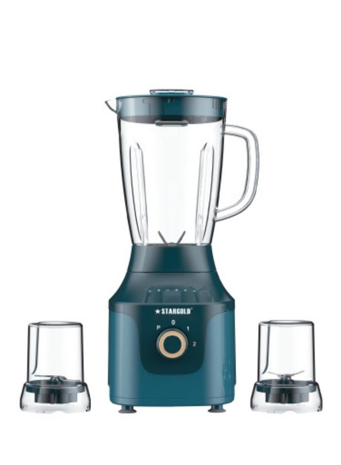 Compare 3in1 Blender 1.5L Capacity 600W Juicer Grinder & Chopper, MultiFunction Kitchen Appliance at KSA Price