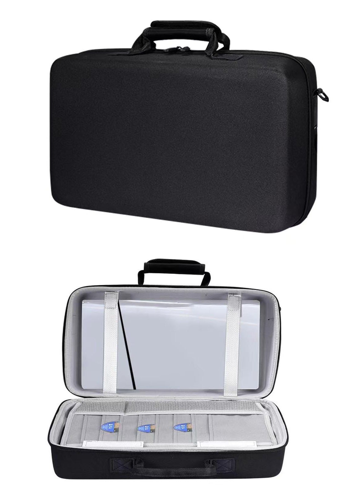 Shockproof Carrying Case for PS5 Slim, Travel…