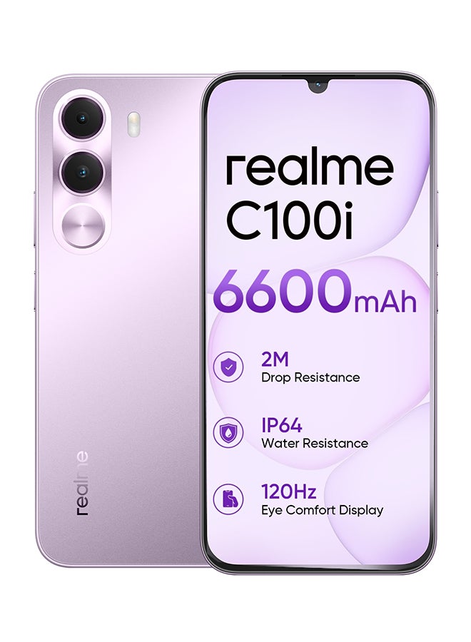 C100i 4G Dual SIM Dawn Purple 4GB RAM…