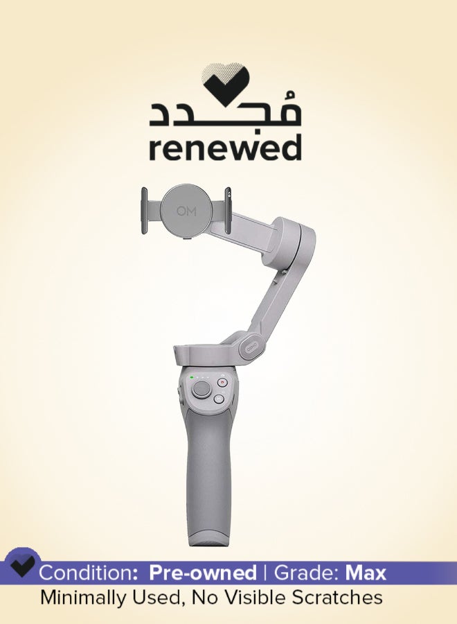 Compare Renewed  3Axis Smartphone Gimbal Stabilizer OM 4 at KSA Price