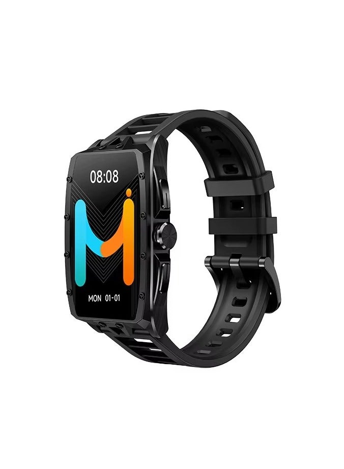 Compare MB1 Smartwatch – 1.64 AMOLED Display, Bluetooth 5.2 Calling, 100+ Sports Modes, IP68 Waterproof Fitness & Business Watch for Men & Women Black + Black at KSA Price