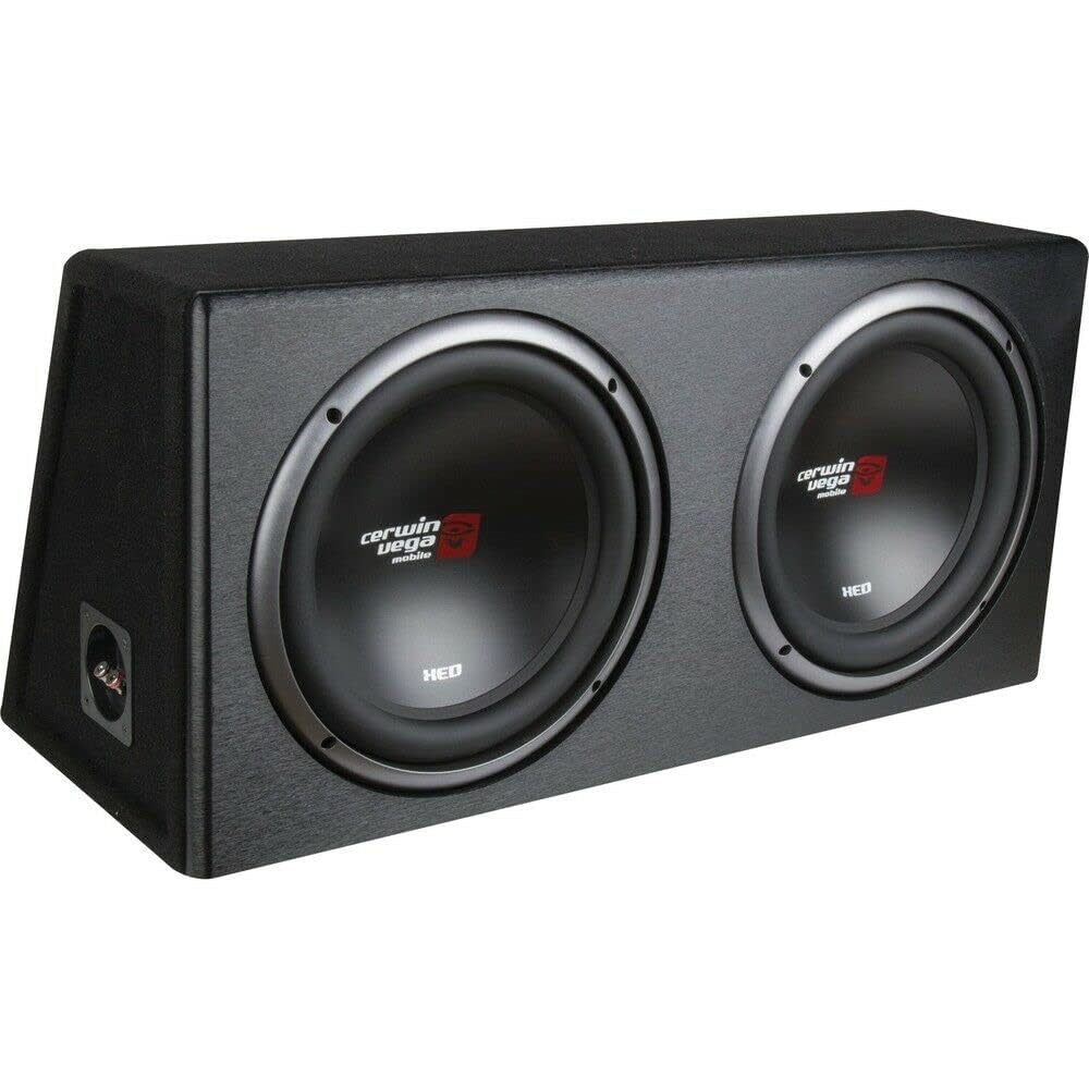 Compare CERWINVega XE12DV Dual 12 Loaded Vented Enclosure  1600W Peak Power Thunderous Bass HeavyDuty MDF Enclosure HighPerformance Sound for Maximum Impact at KSA Price