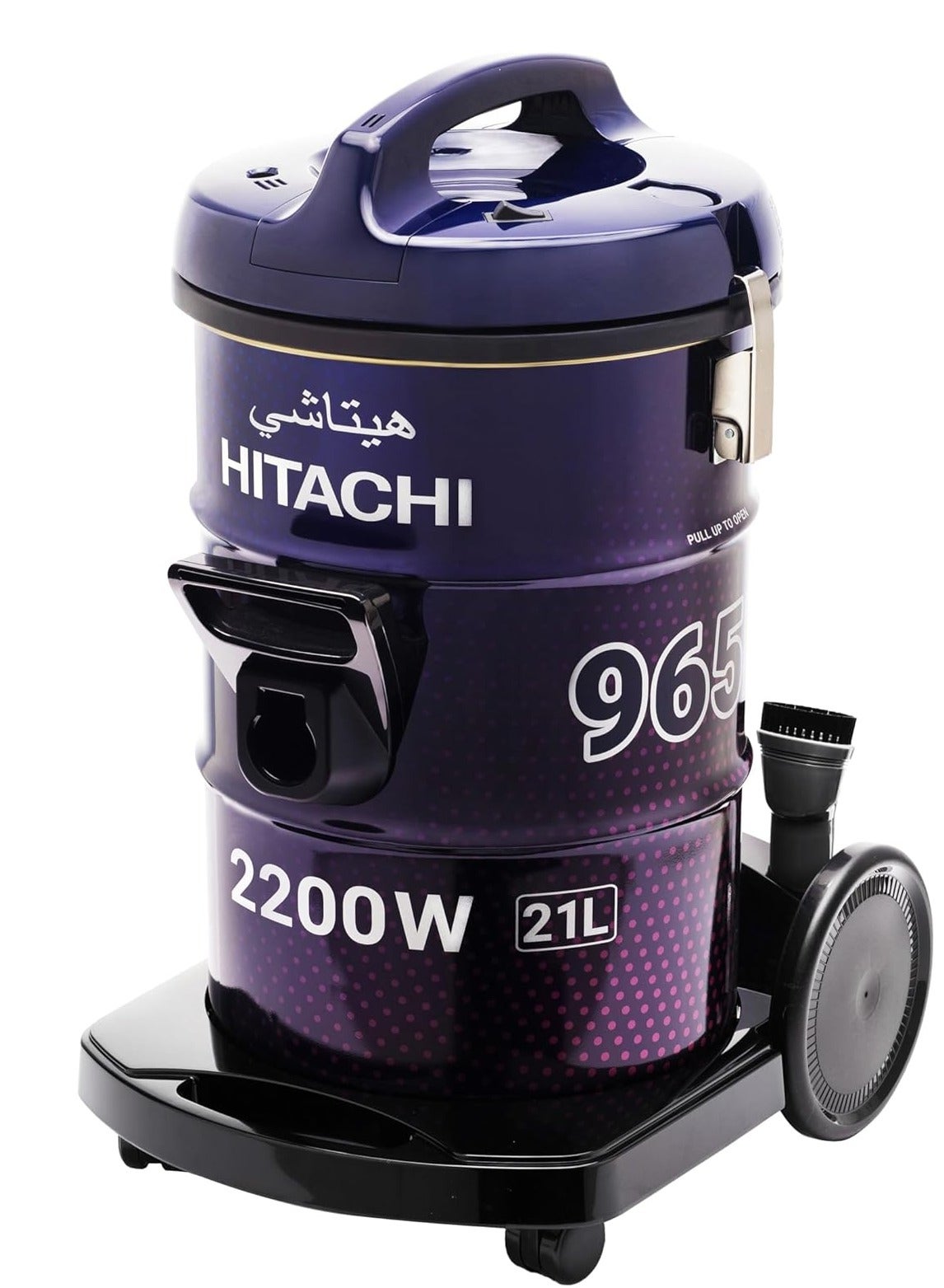Hitachi Drum Vacuum Cleaner, 490 Watts Suction…