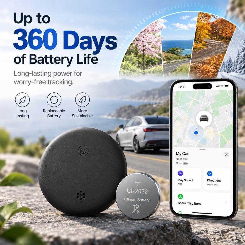 Compare Bluetooth Car Finder, Magnetic Item Tracker for iOS and Android, 1 Pack at KSA Price