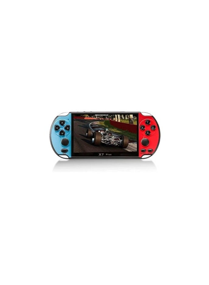 Compare X7 Plus Handheld Game Console, 5.1 Inch, 8GB, 10,000 Builtin Games, Portable Retro Console at KSA Price