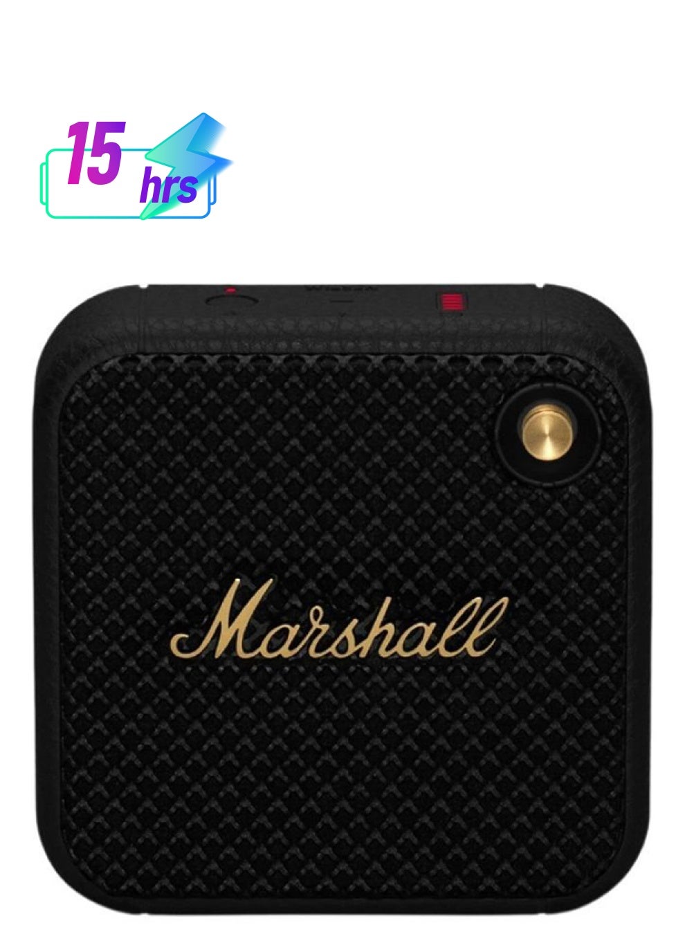 Compare Willen Bluetooth Speaker, Wireless, 15+ Hours Playtime, WaterResistent, Quick Charge, Stackable  Brass And Black at KSA Price