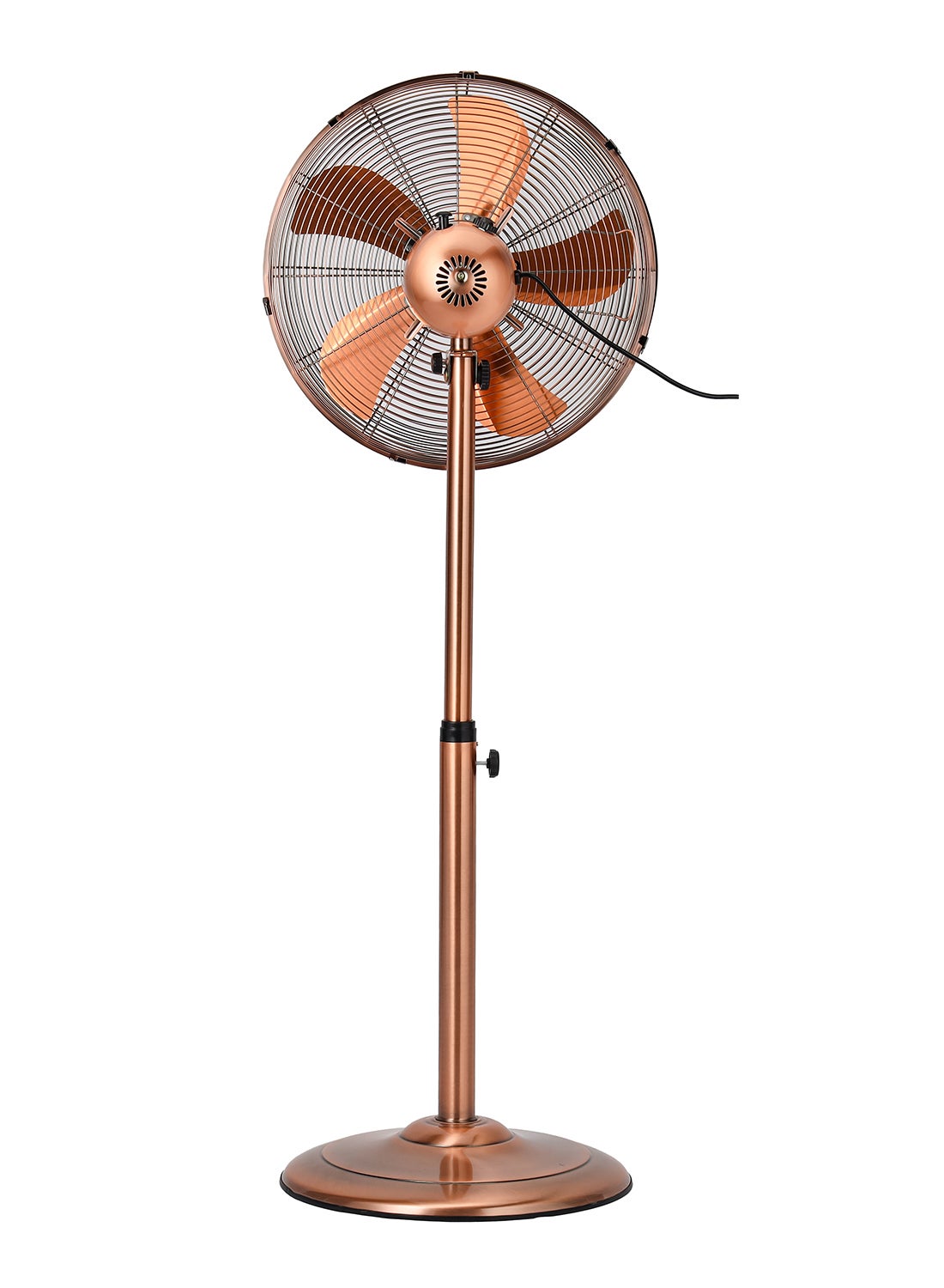 Compare 16 Metal Stand Fan, Adjustable Height Fan| Horizontal Oscillation | 3 Speed Settings | 4pcs Aluminium Blades | Ideal for Home, Office, Etc GF9611 Silver at KSA Price