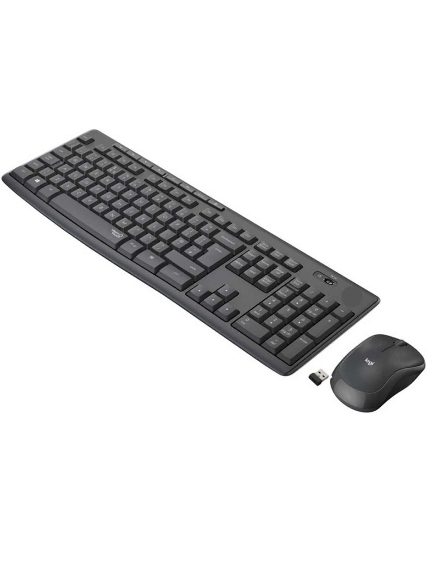Compare MK295 Wireless Keyboard and Mouse Combo  SilentTouch Technology, Full Number Keyboard, Shortcut Buttons, Nano USB Receiver, 90% Less Noise  Black at KSA Price