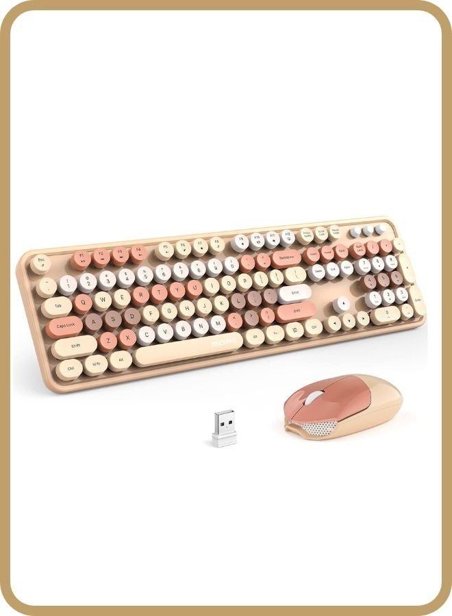 MOFII Wireless Keyboard and Mouse Combo,2.4GHz…