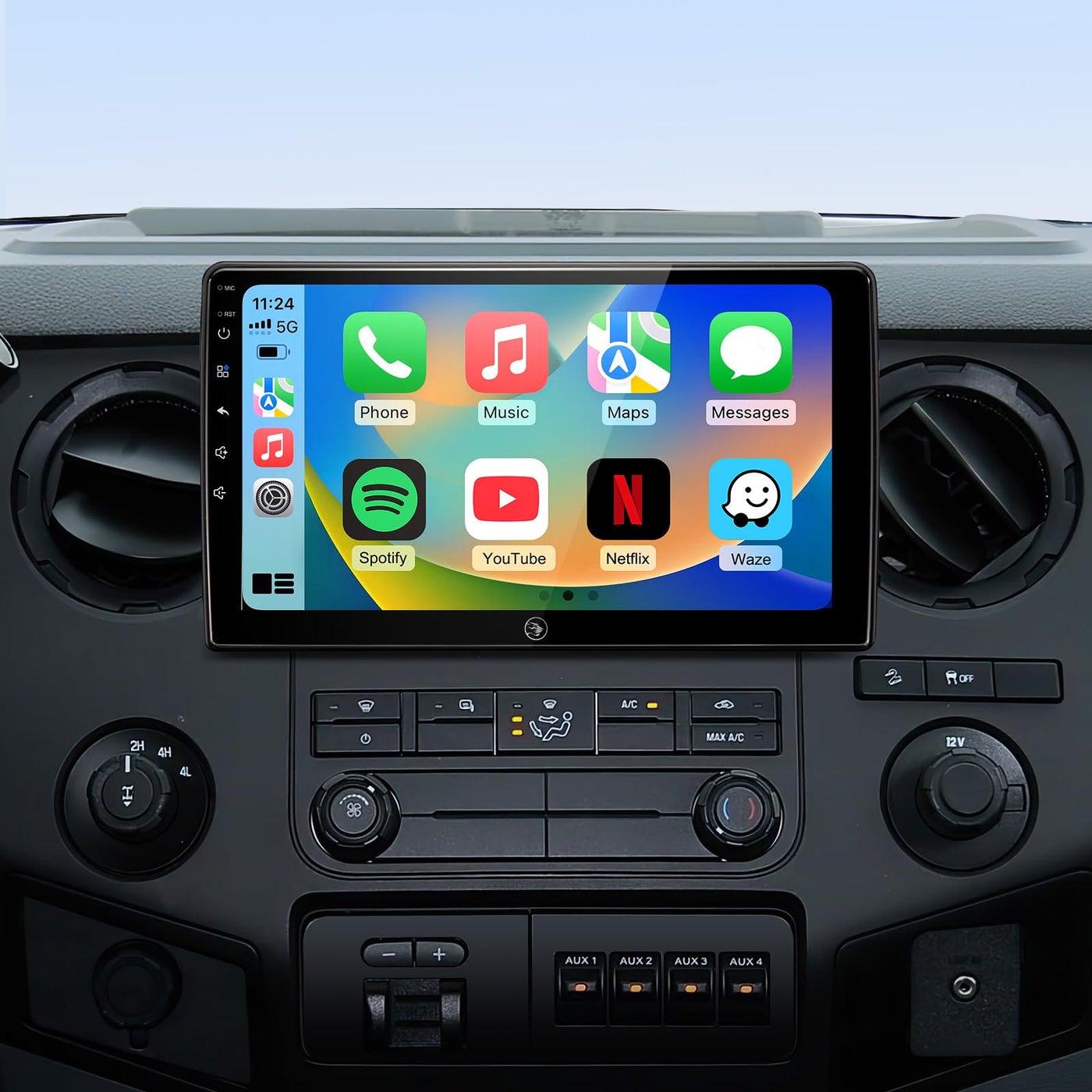 Compare 10 Car Radio Stereo for Ford F15020042008 F250F35045055020082016 E150250350ECONOLINE Van20092016 FocusFusion20052007 WiFiWireless CarPlayAndroid AutoHD TouchscreenGPS at KSA Price