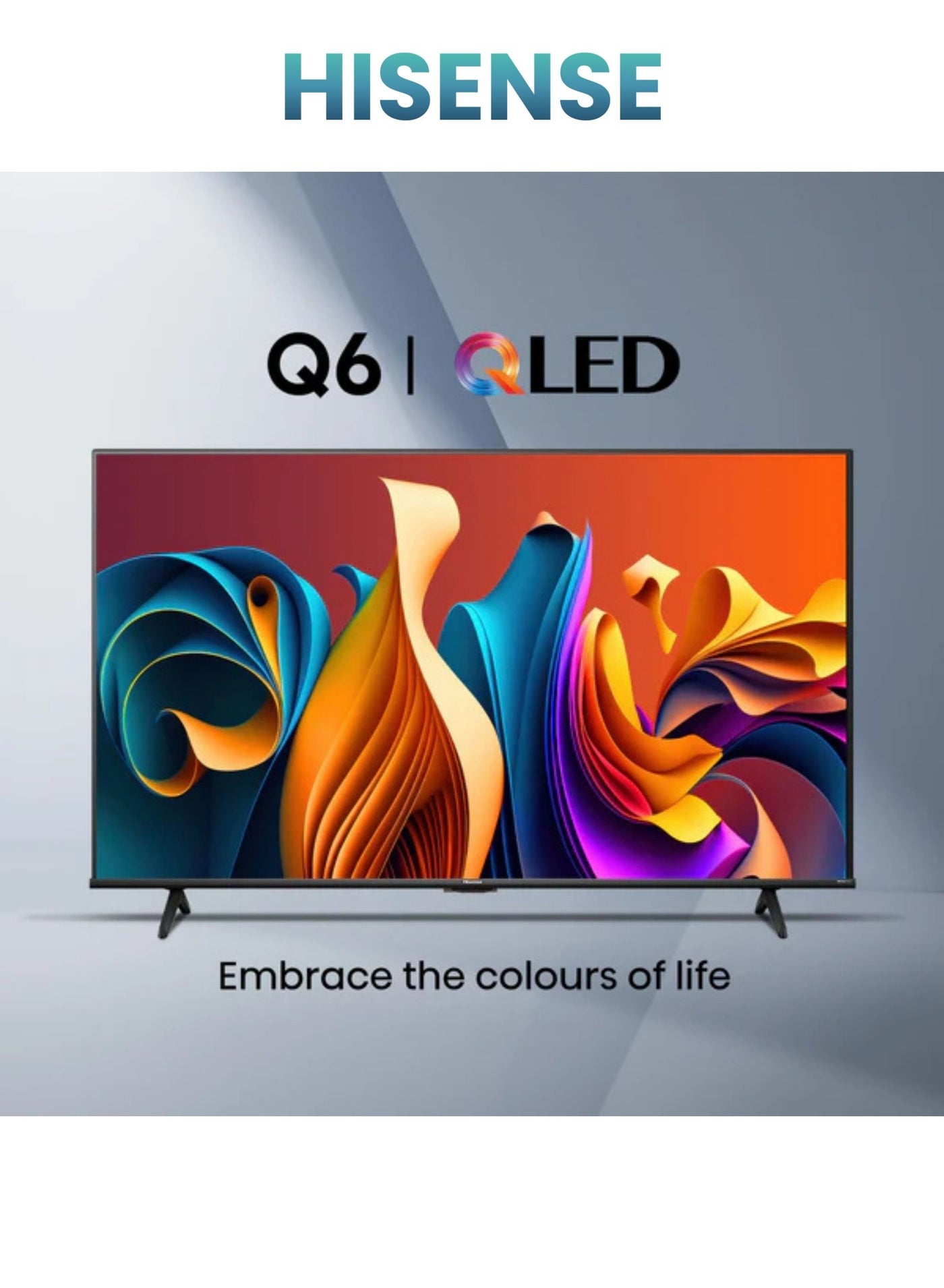 65-Inch QLED Q6QS 4K Smart TV | QLED Color,…